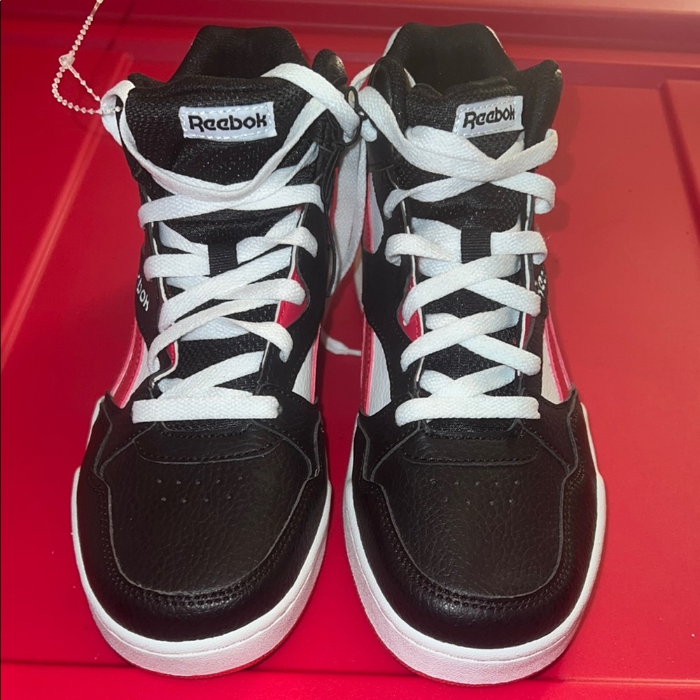 Reebok Black and White Sneakers